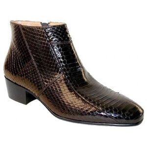 GIORGIO BRUTINI 
Giorgio Brutini Brown Genuine Snake Skin SZ 8M Boots 155492
